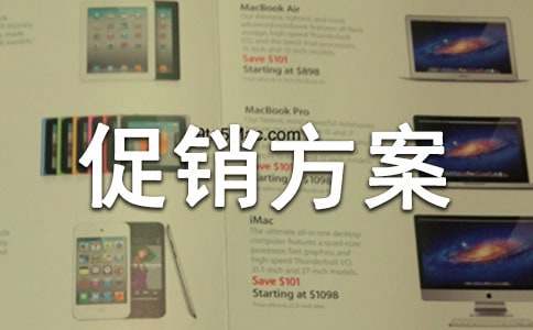 精选促销方案模板集锦五篇